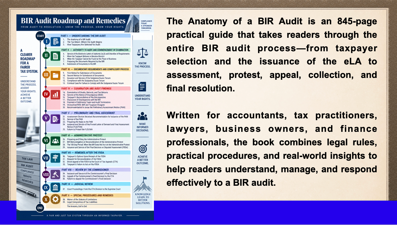 The Anatomy of a BIR Audit - Reservation Details