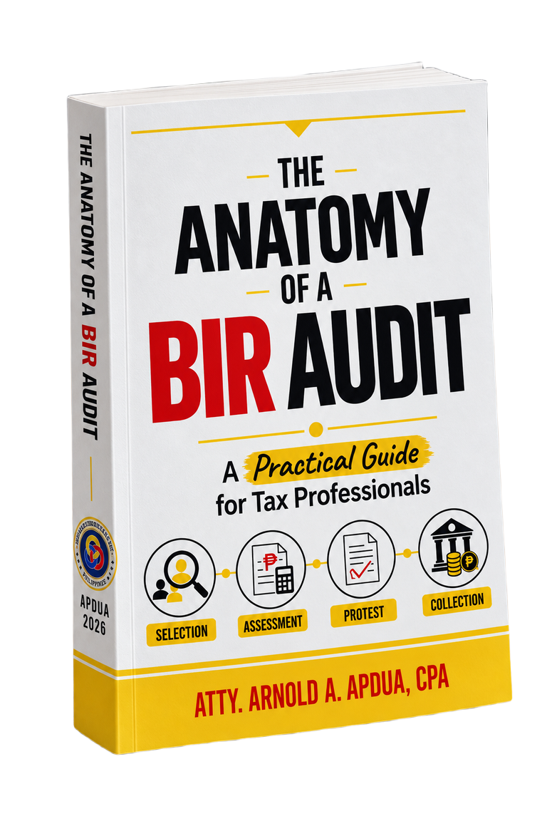 The Anatomy of a BIR Audit - Atty. Arnold A. Apdua